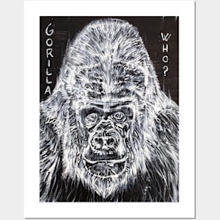 GORILLA WHO? Posters and Art